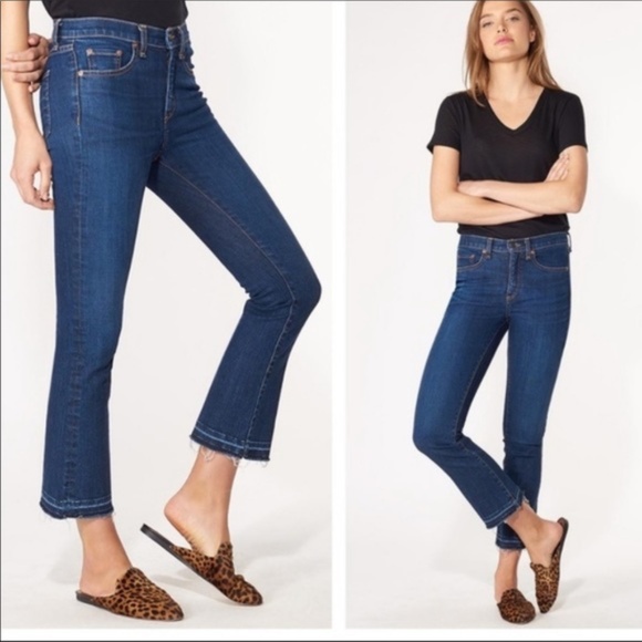 Veronica Beard Carolyn Baby Boot Jeans - Picture 1 of 11